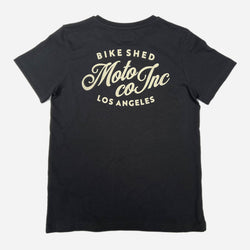 BSMC Women's Los Angeles T Shirt - Asphalt/Ecru, back